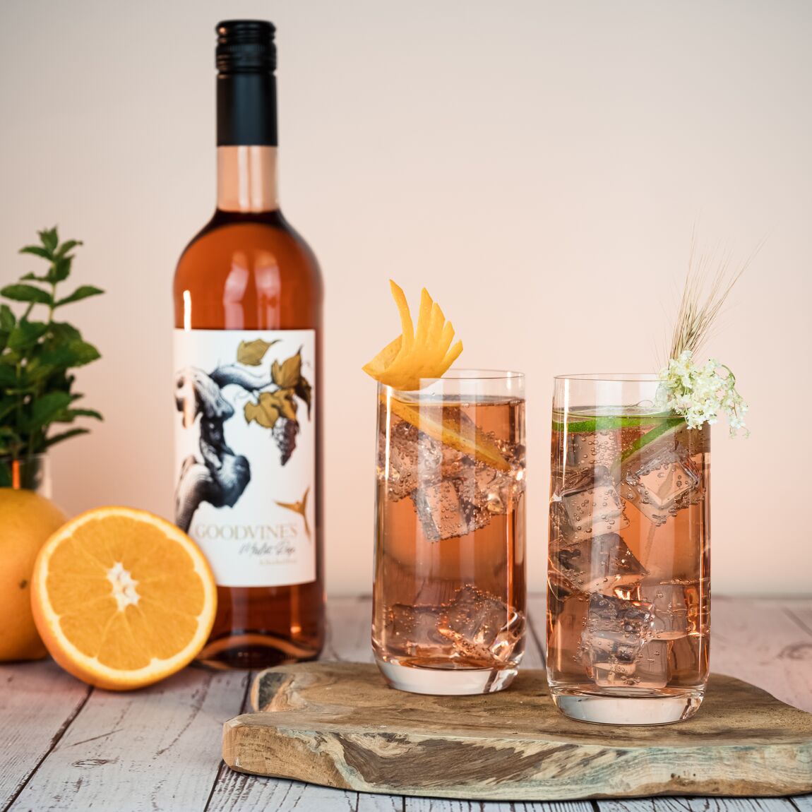 Merlot Rosé Goodvines Różowe Wino Bezalkoholowe