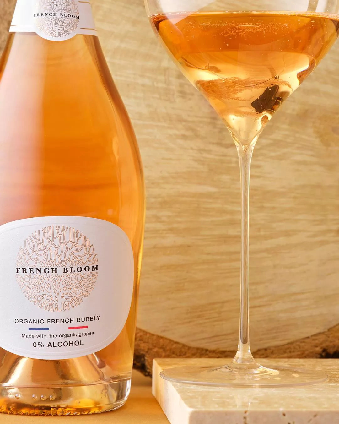 French Bloom Le Rose 750 ml Bezalkoholowe Wino Musujące