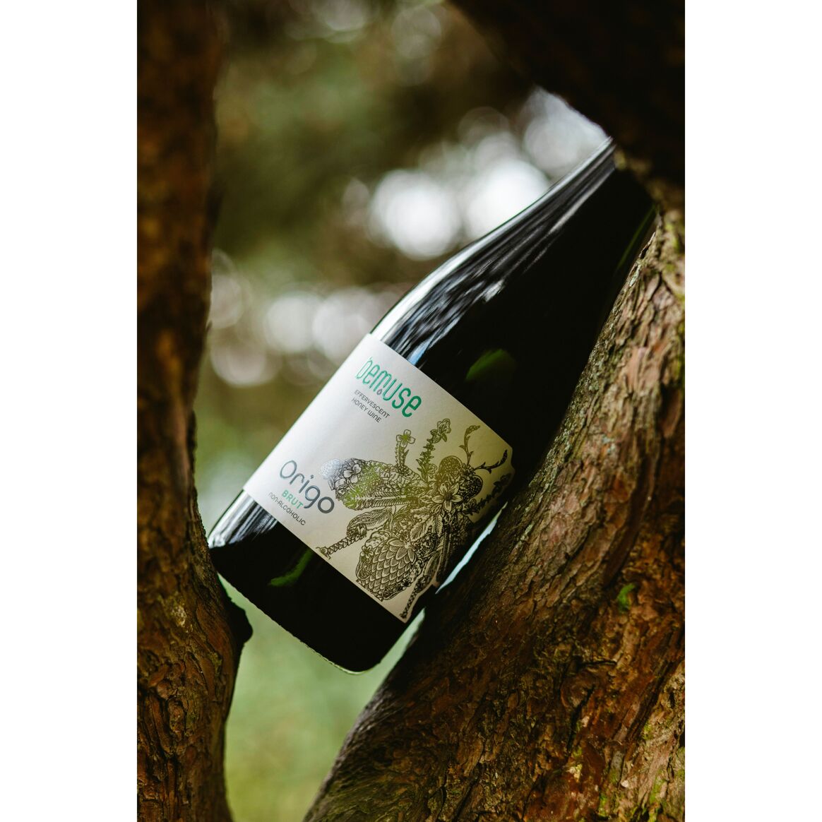 Bemuse Origo Brut Bezalkoholowe Wino Miodowe z Chmielem