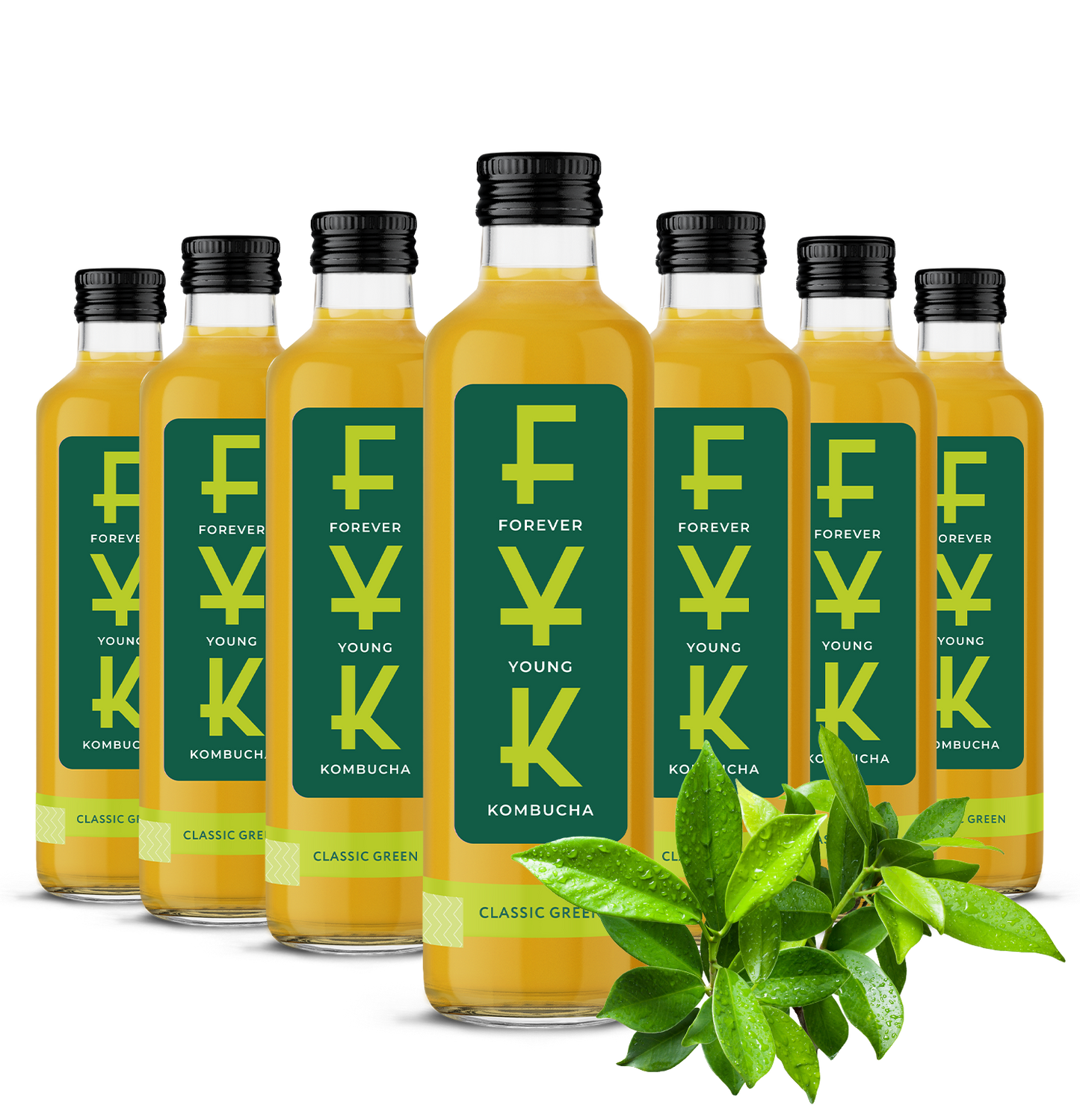 Forever Young Kombucha Zielona Herbata 250ml