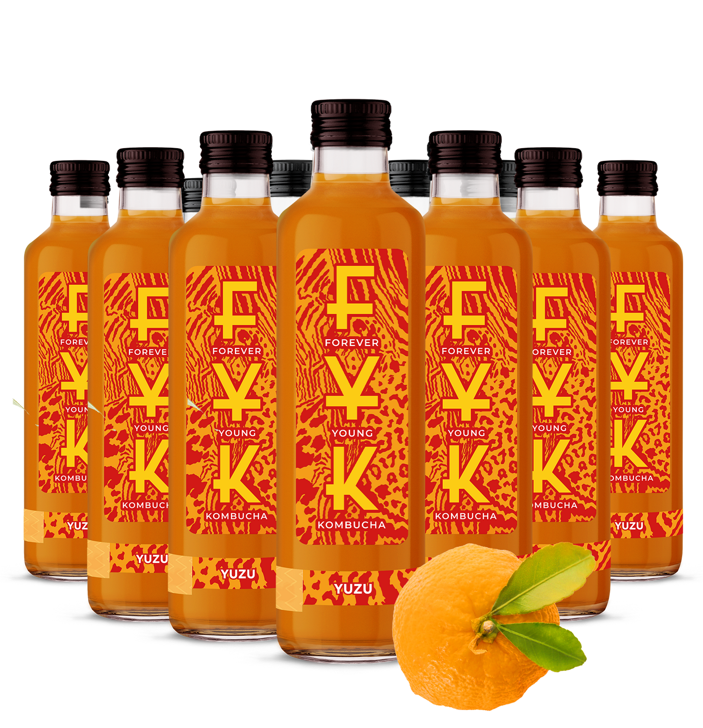 Forever Young Kombucha Yuzu